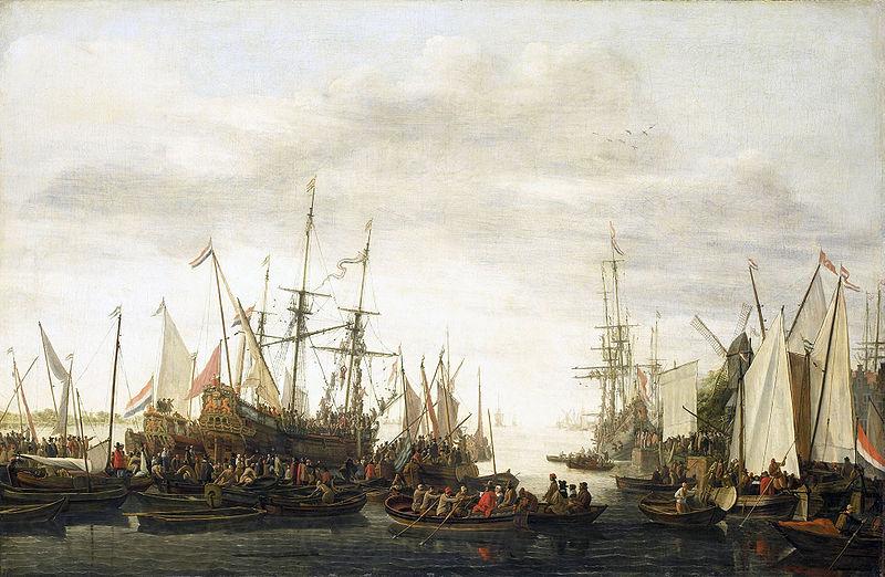 Lieve Verschuier The keelhauling, according to tradition, of the ship's doctor of Admiral Jan van Nes France oil painting art